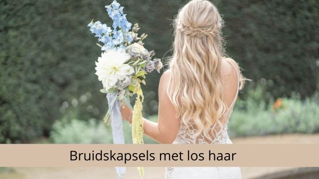 Bruidskapsels met los haar