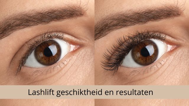 Lashlift geschiktheid en resultaten