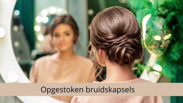 Opgestoken bruidskapsels