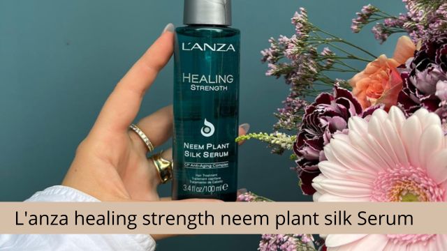 L'anza healing strength neem plant silk Serum
